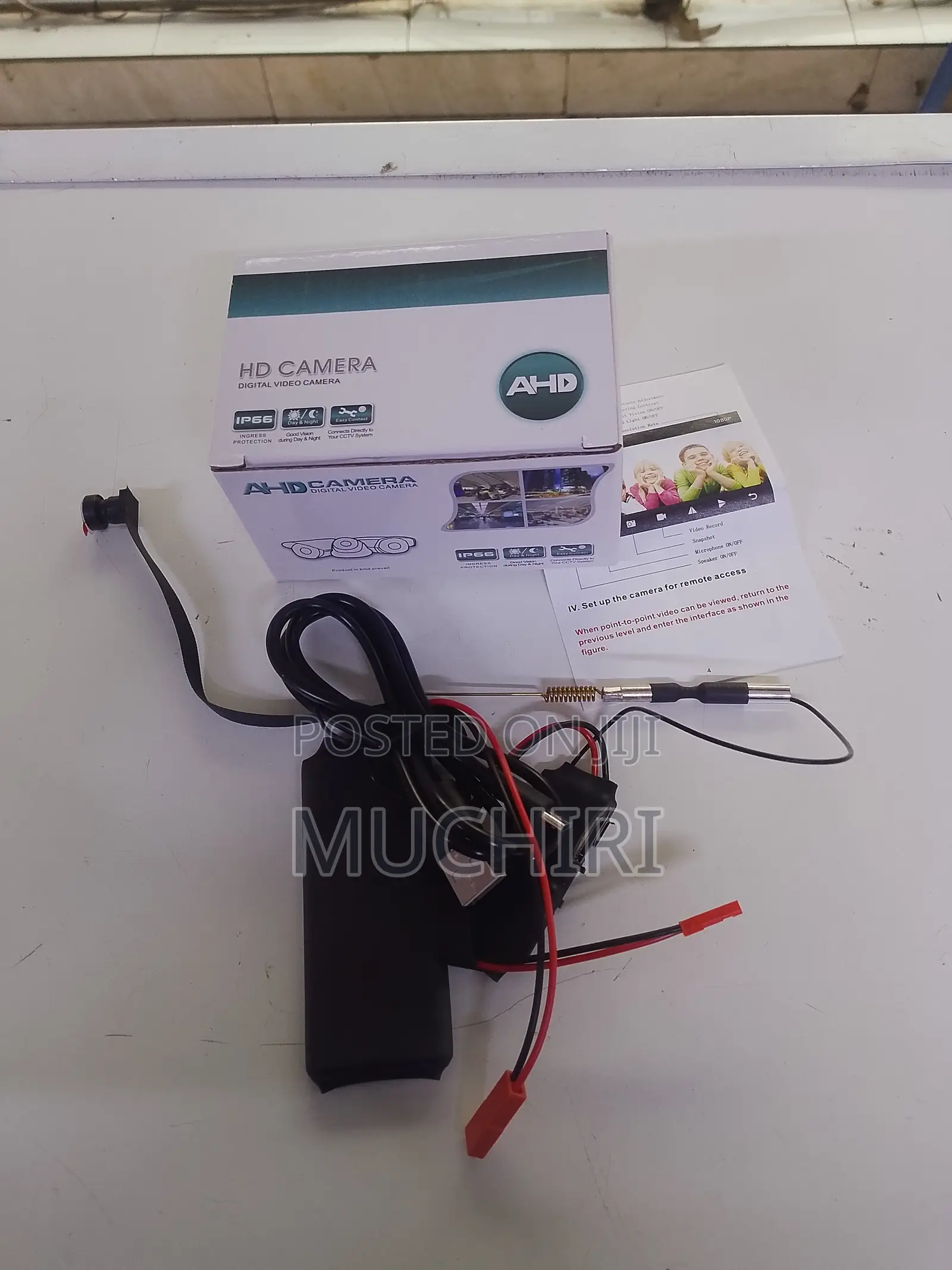 HD Mini Pinhole Camera for Indoor Security
