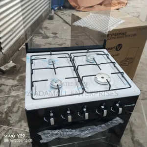 Oven With Grill. Volsmart 60by60 Full Gas Standing Cooker.