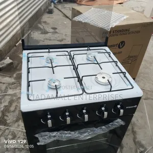 Oven With Grill. Volsmart 60by60 Full Gas Standing Cooker.