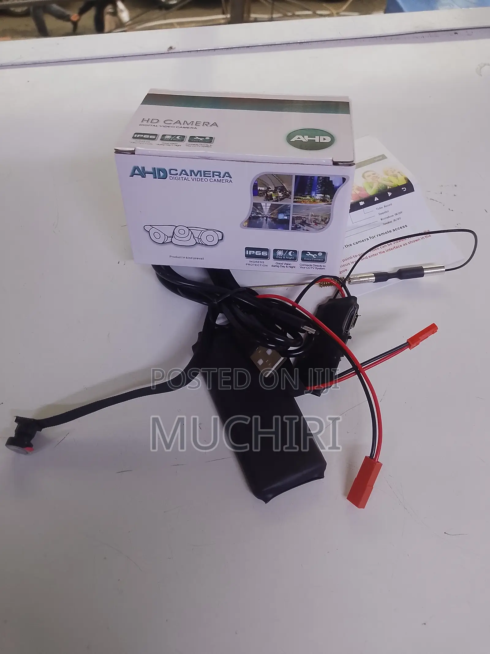 HD Pinhole WiFi Hidden Camera for Home Monitoring