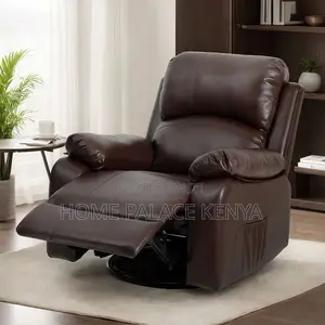 Recliner Sofa; Comfortable Single Seater Recliner With Leather Finish
