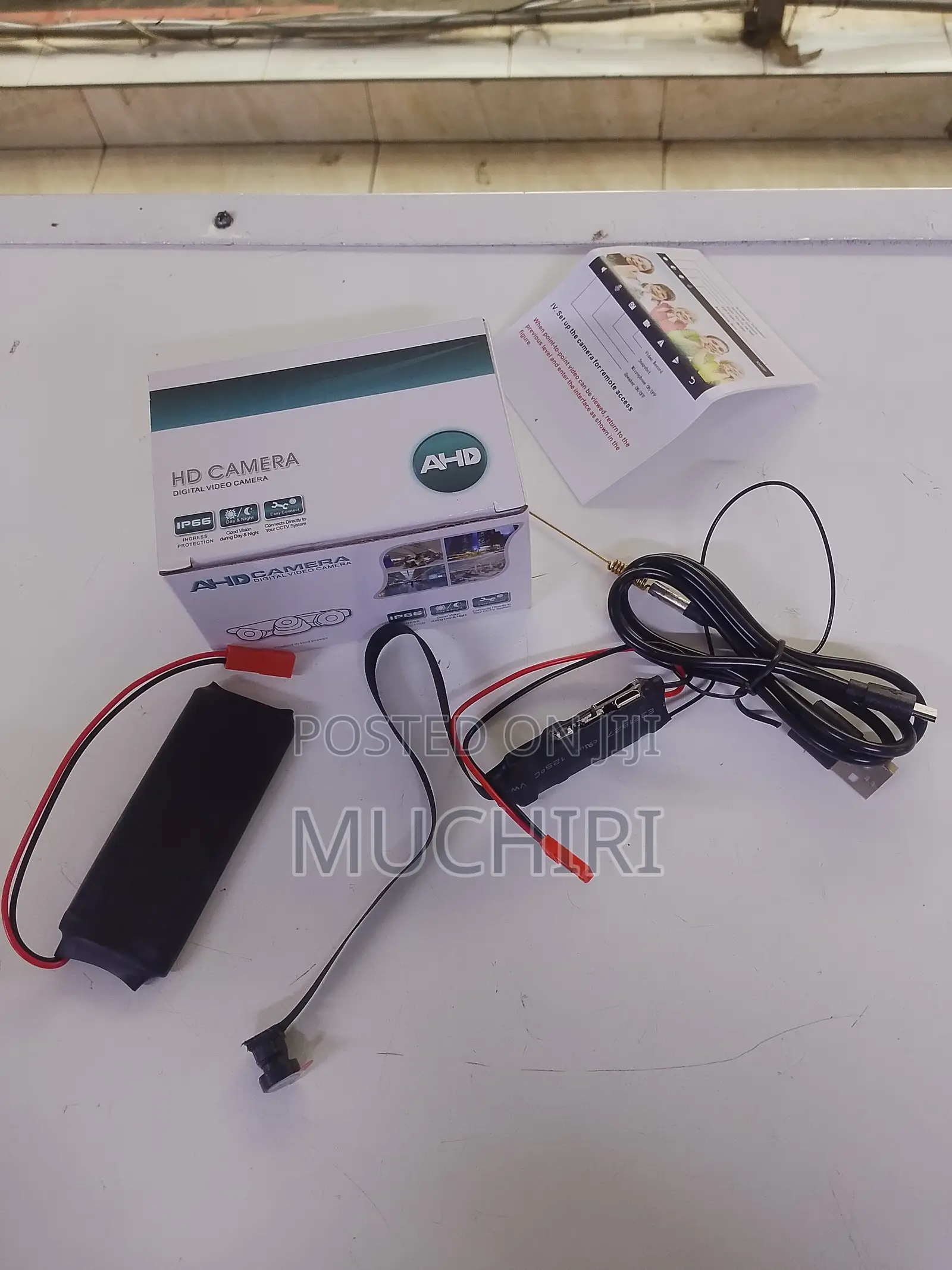 Full HD Mini Wireless Spy CCTV Pinhole Camera