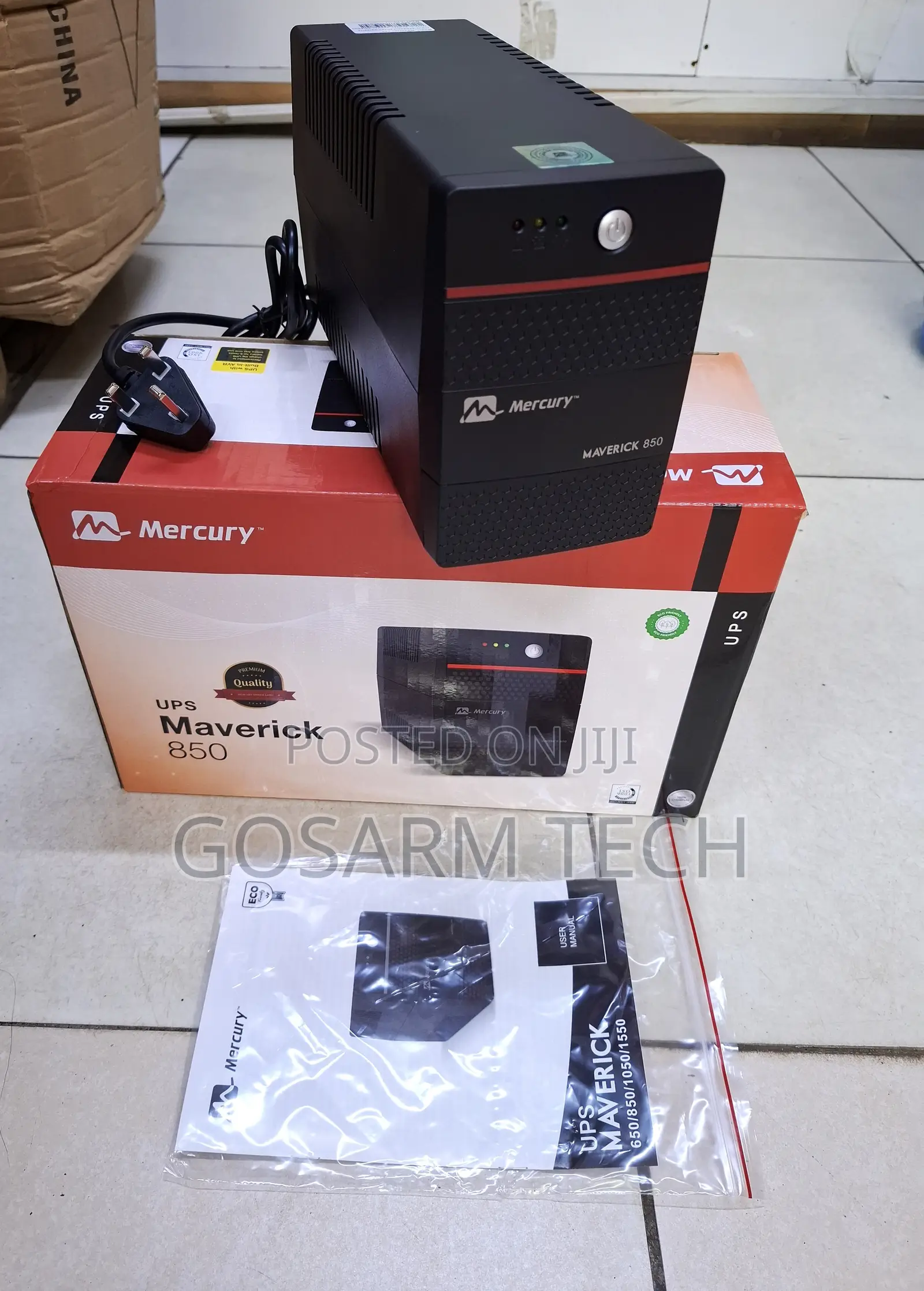 Quality Mercury 850VA Line-Interactive UPS for Emergencies