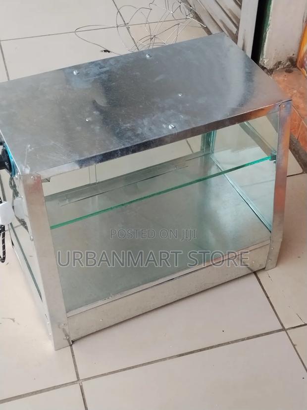 Electric Chips Warmer Display Counter