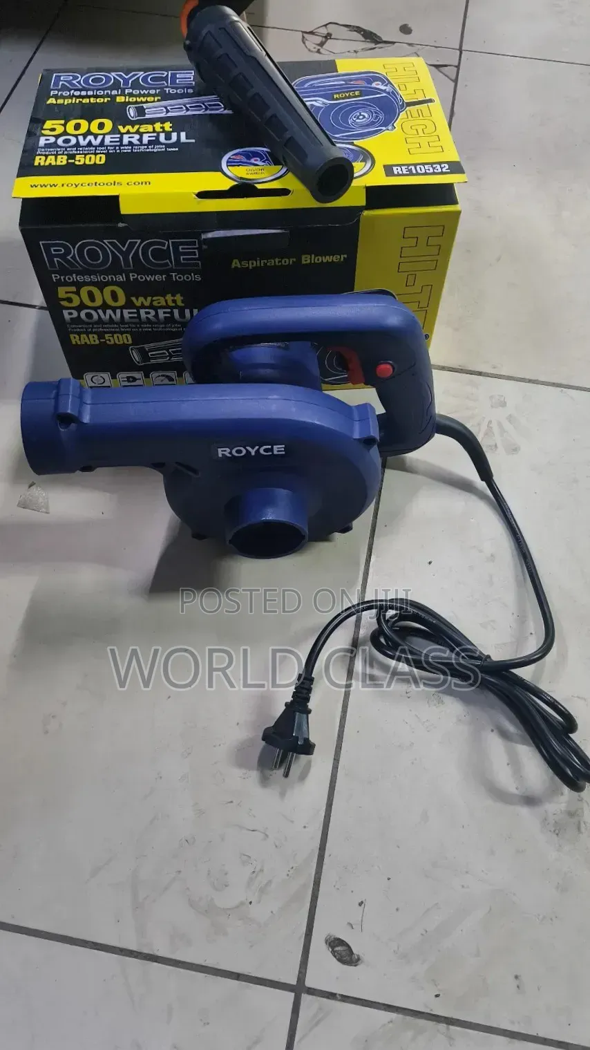 Royce 500w Electric Industrial Blower,,,,