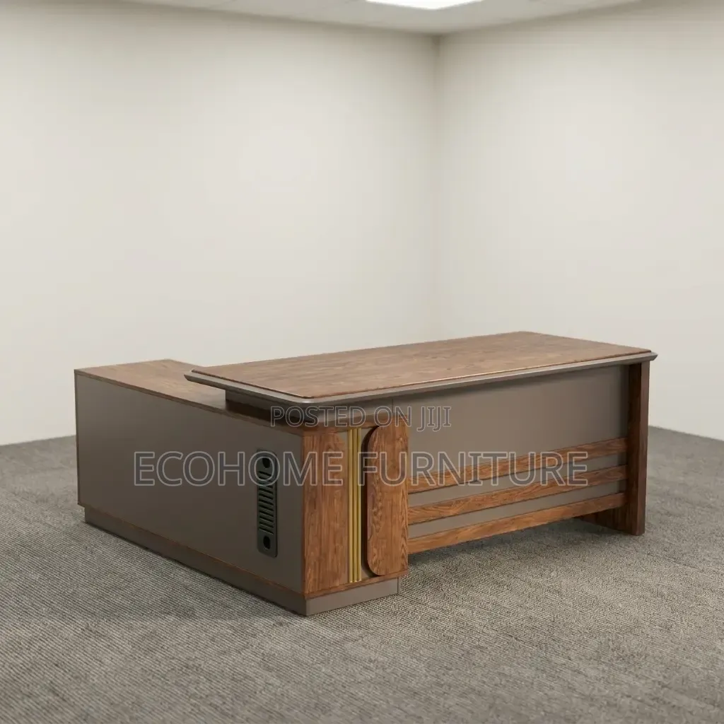 Executive Desk – Modern Large Office Desk With Cable Port