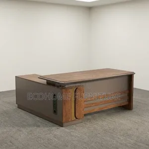 Executive Desk – Modern Large Office Desk With Cable Port