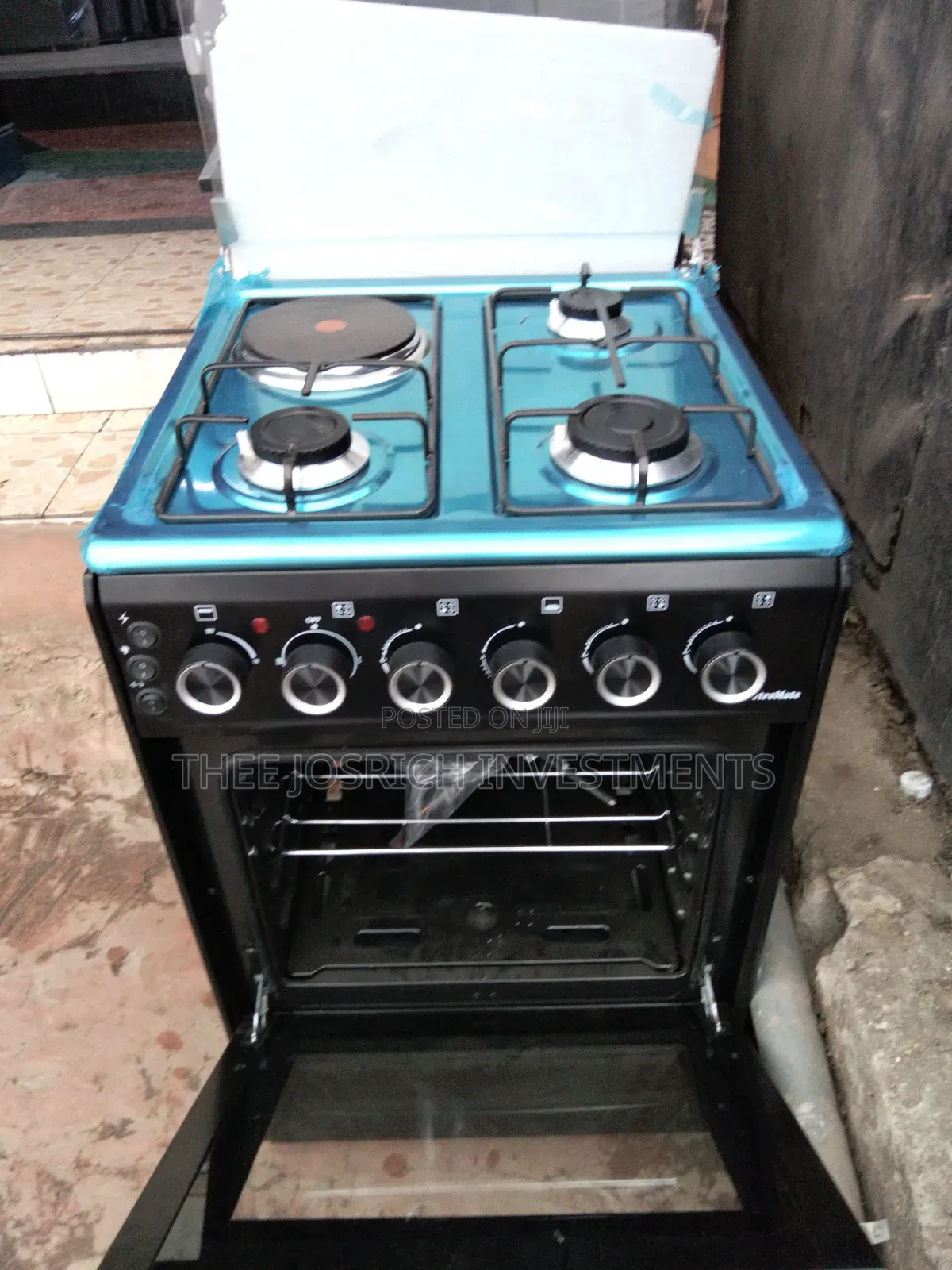 Electromate 55*50 Standing Cooker 3+1