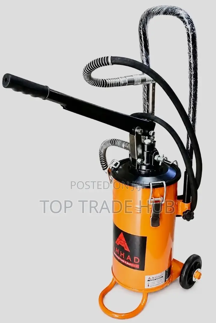 Anhad 5kg Grease Bucket With Wheels - Made in India