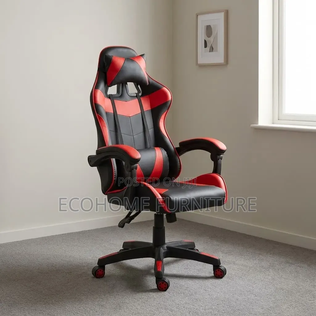 Gaming Chair – Red Black High Back Reclining Chair