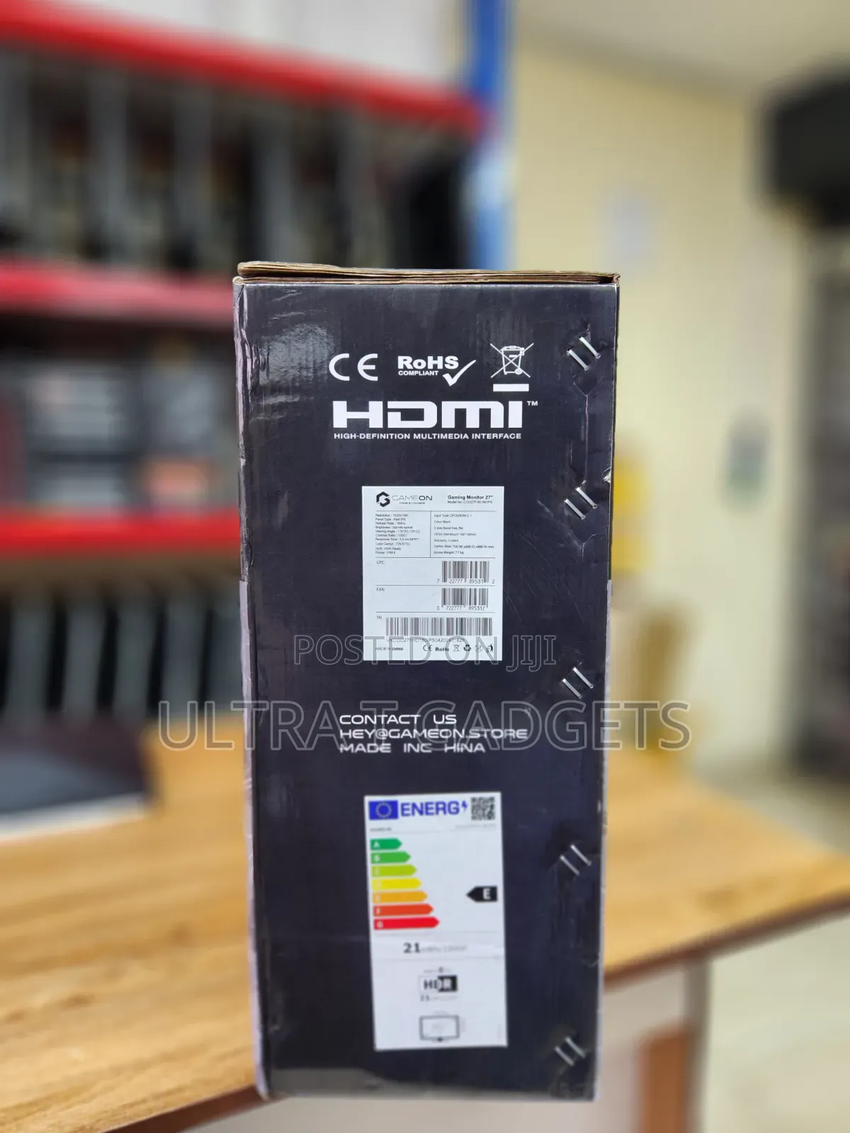 GameOn Call of Duty 27" Gaming Monitor