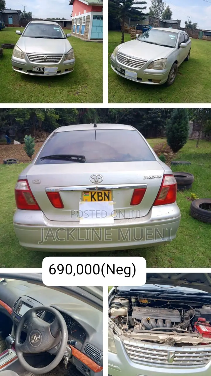 Toyota Premio 1.8 FWD 2004 Gray