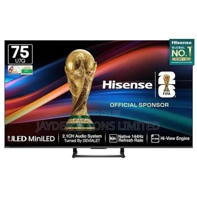 Hisense 75U7SKEN 75" Smart Mini-Led ULED TV