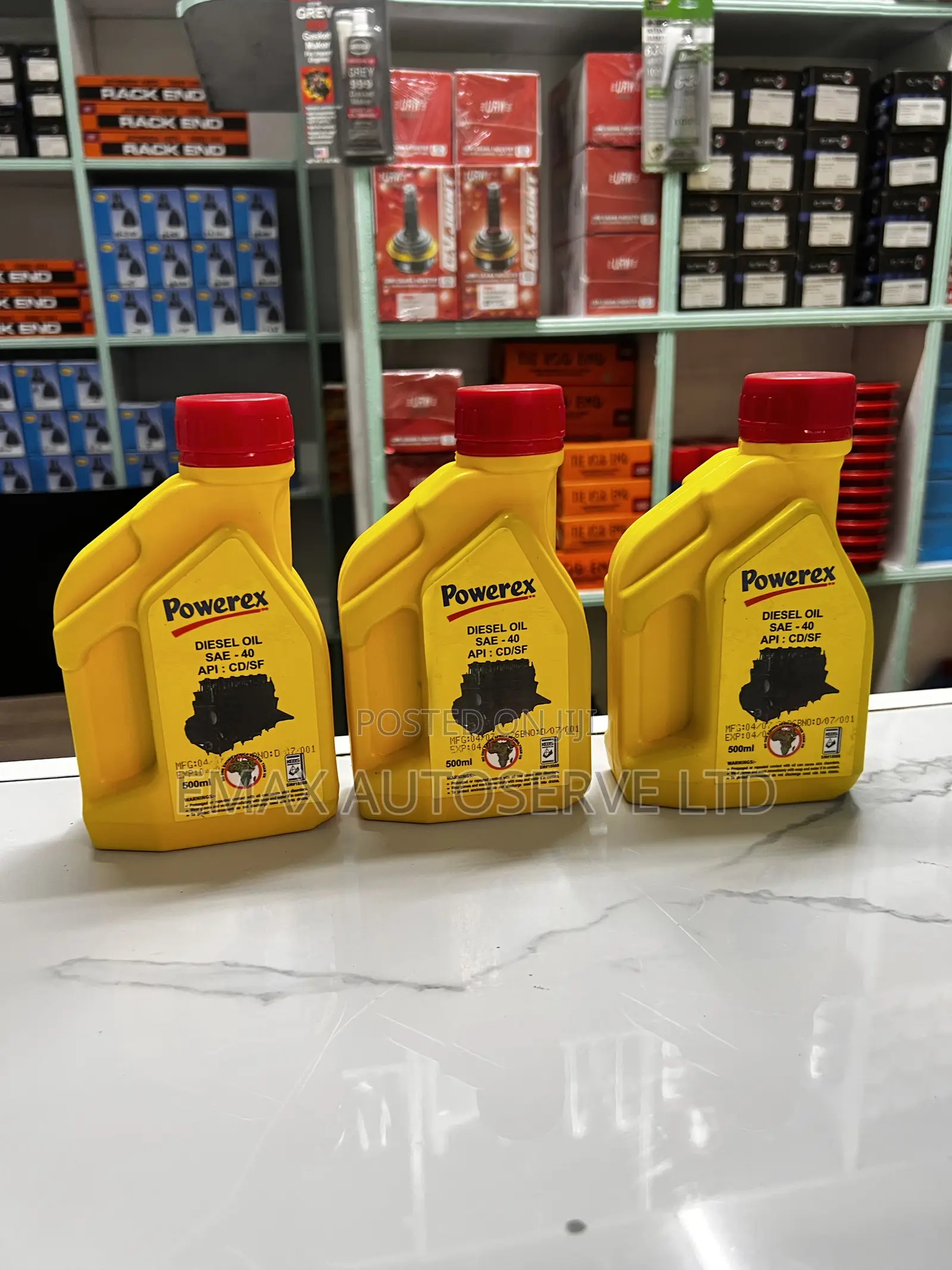 Powerex Diesel Oil SAE-40 1/2 Liter