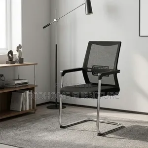 Visitor Chair – Mesh Office Chair With Chrome Cantilever Frame