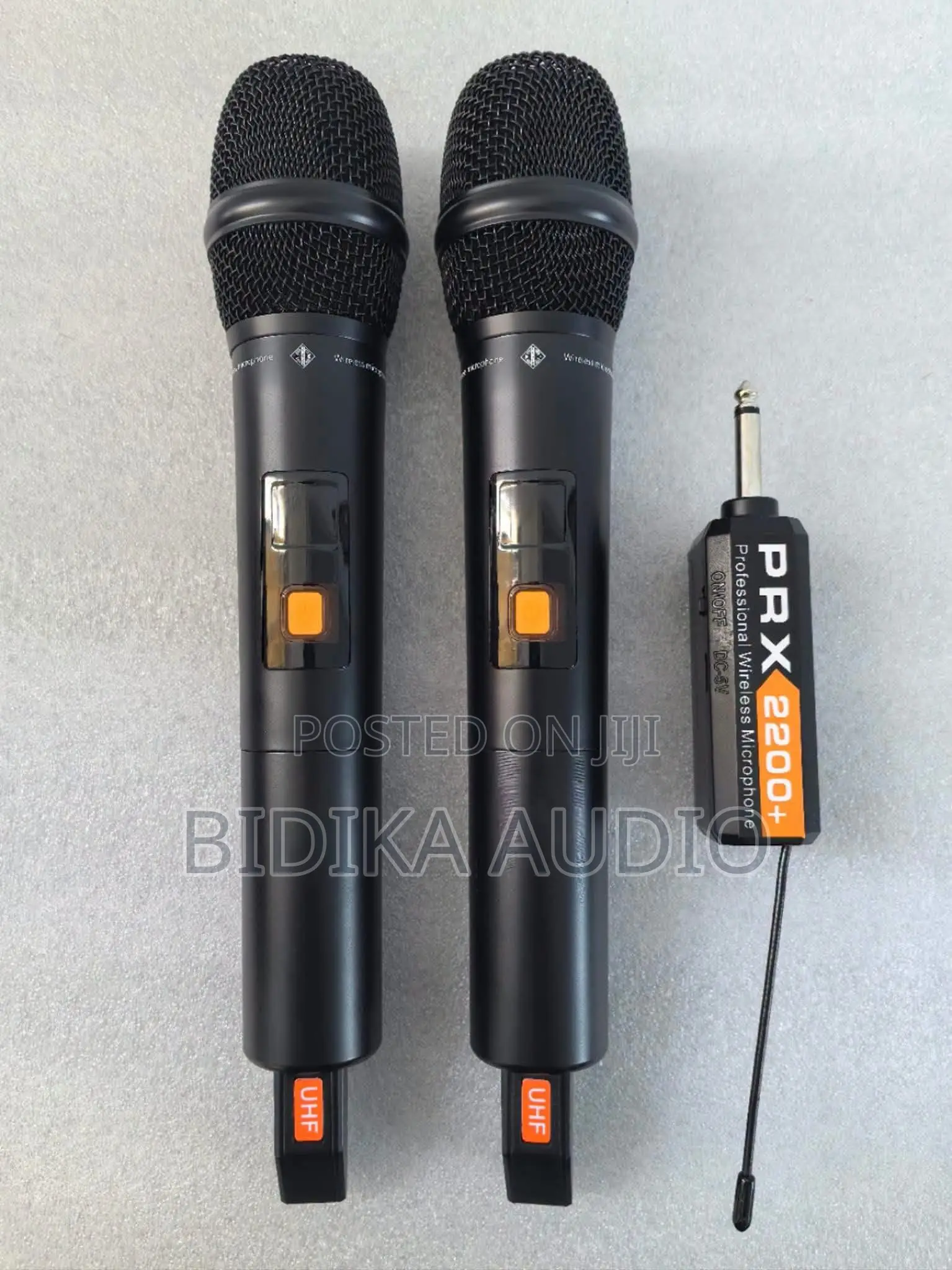 PRX 2200+ Professional Dual Handheld UHF Wireless Microphone System