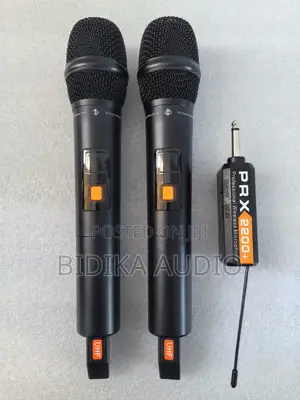 PRX 2200+ Professional Dual Handheld UHF Wireless Microphone System