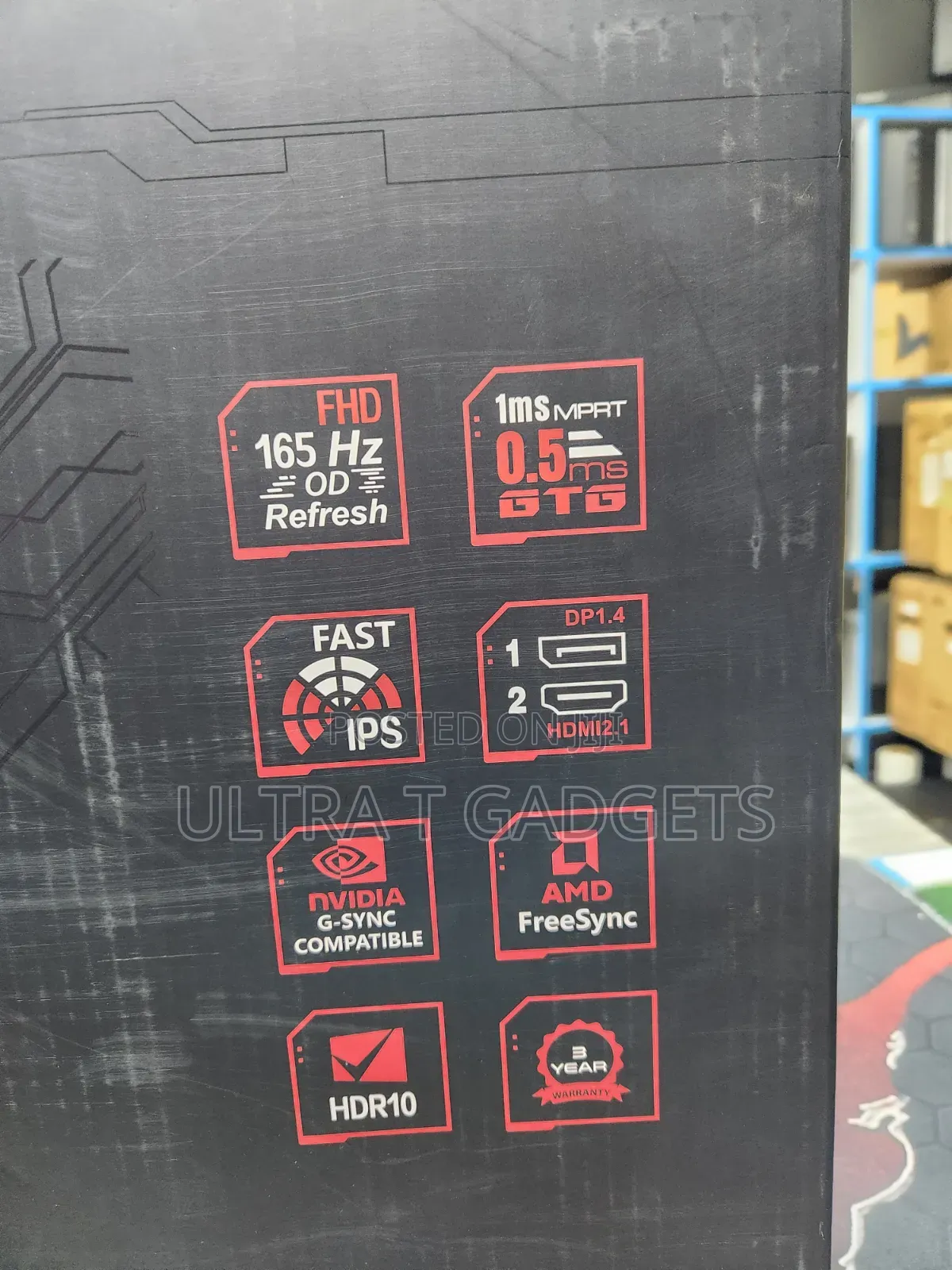 GameOn 24" FHD 165Hz Gaming Monitor