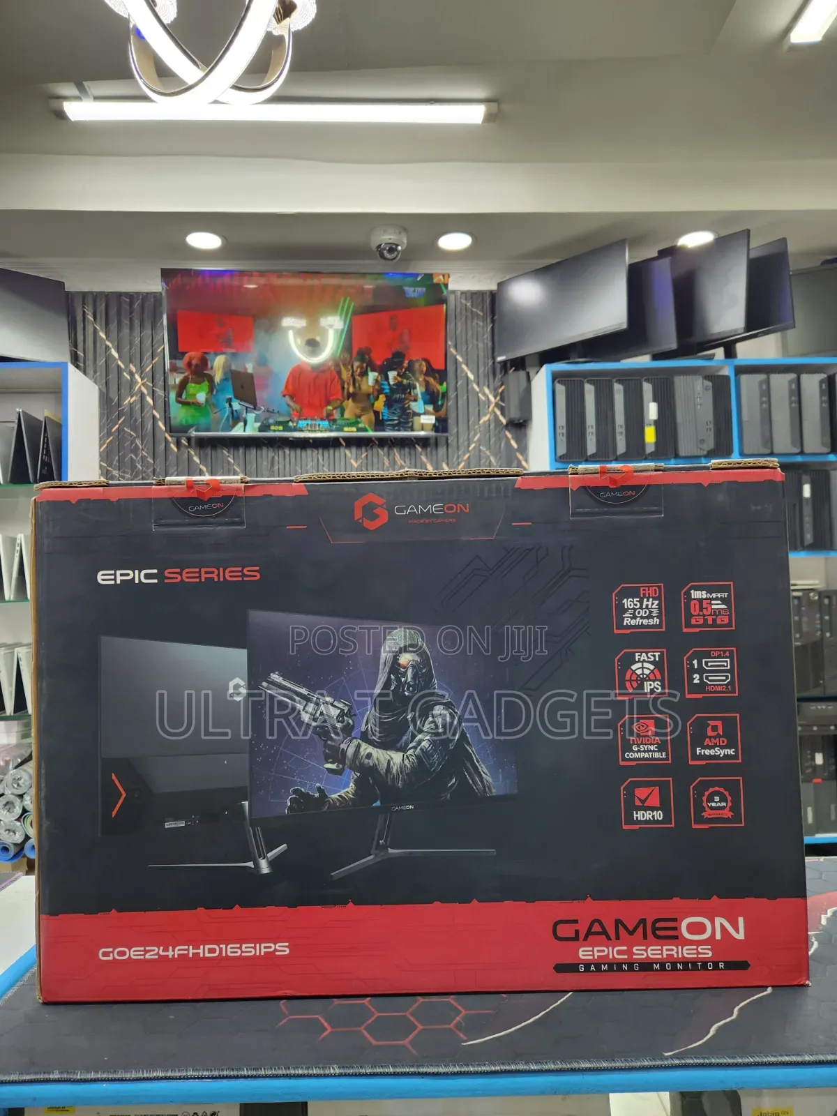 GameOn 24" FHD 165Hz Gaming Monitor
