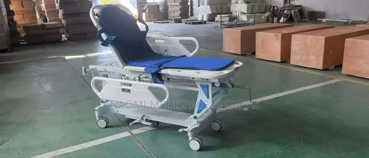 ABS Quality Adjustable Patient Stretcher With Wheels