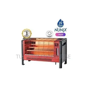 3-Sided Quartz Room Heater With Humidifier | Fast Heating