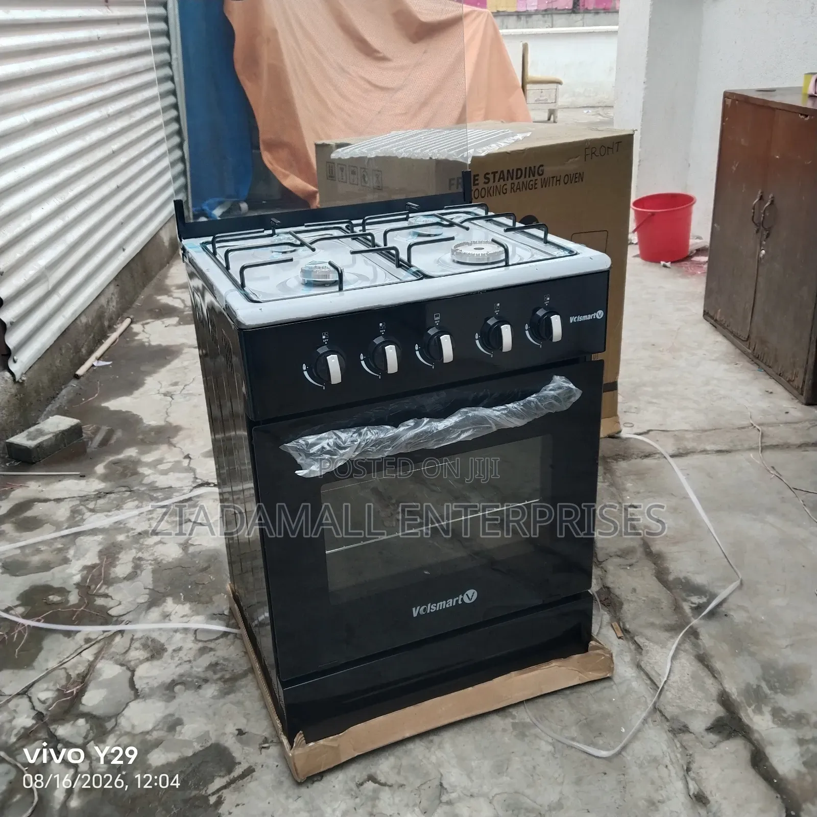 Standing Cooker 4burner Cooker With Oven. 50by55