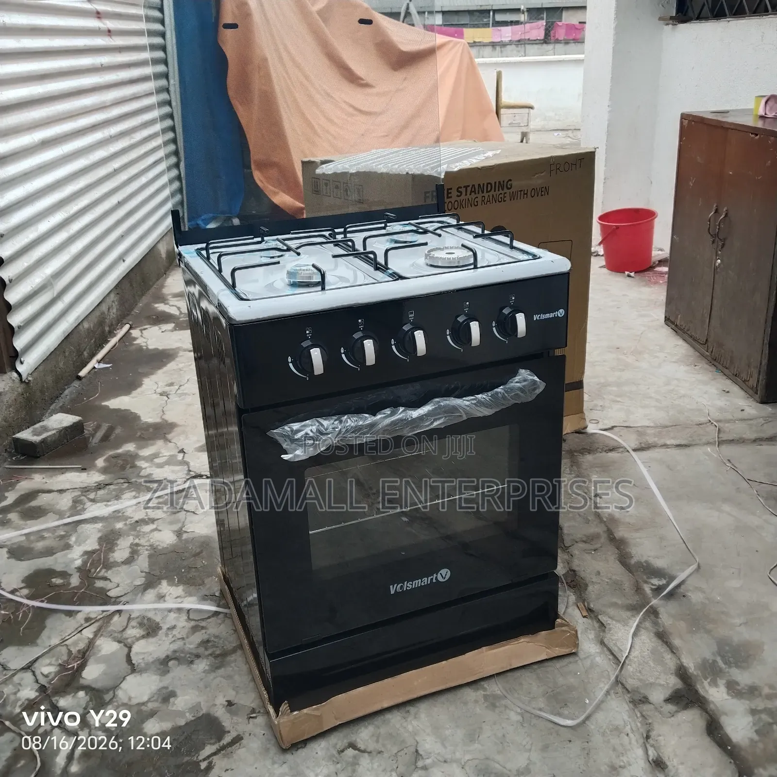 Standing Cooker 4burner Cooker With Oven. 50by55