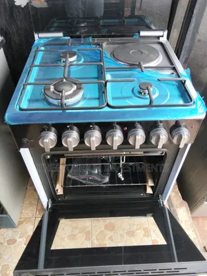 60*60 Haier Standing Cooker 3+1 With Wok Burner Sensors and Fan