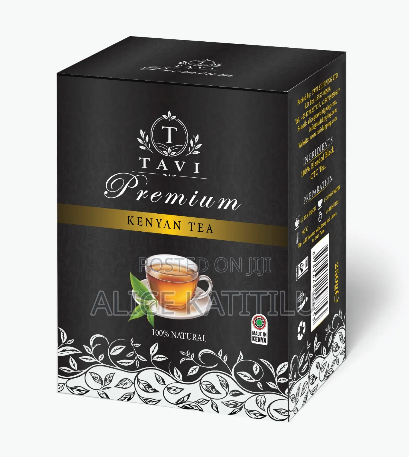 Tavi Premium Tea 250g Natural Kenyan Tea
