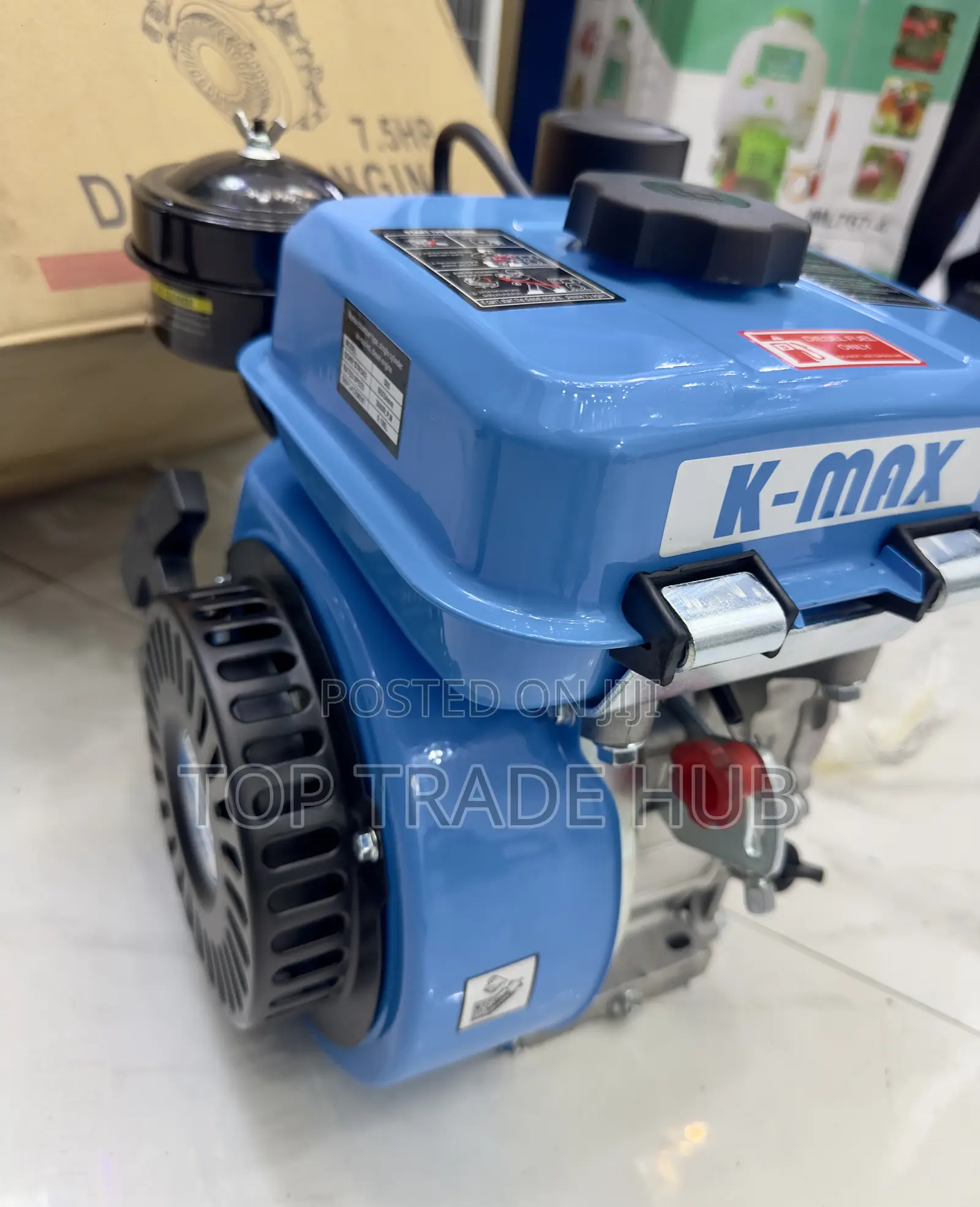Reliable K-Max Agricultural Diesel Engine 7.5HP 2900rpm