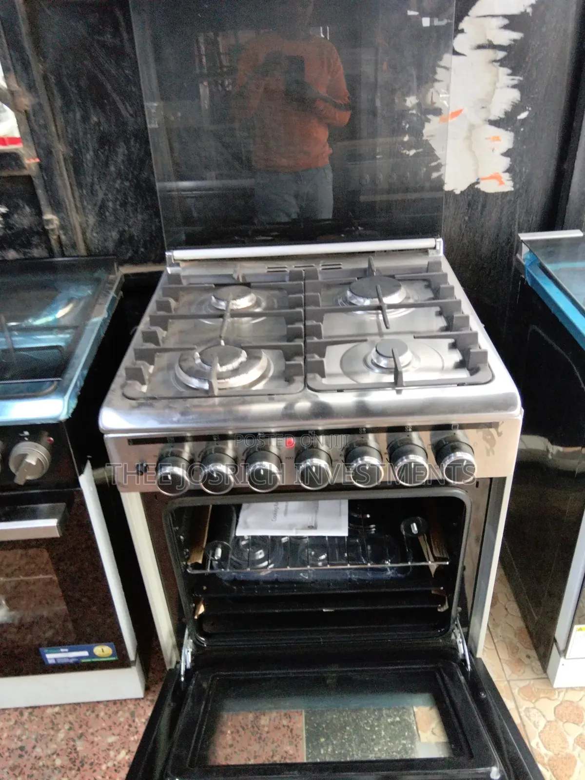 60*60 Haier 4 Burner Cooker Full Gas With Wok Burner