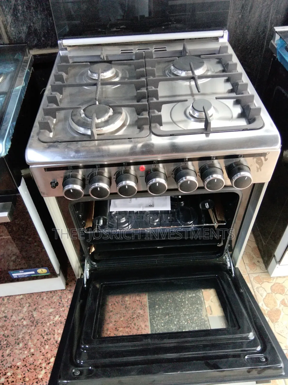 60*60 Haier 4 Burner Cooker Full Gas With Wok Burner