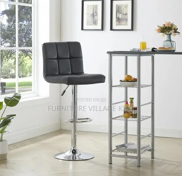 Office Furniture: Adjustable Height Barstool