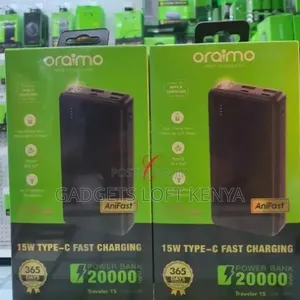 ORAIMO Traveler 15 OPB-1201P 15W 20,000mAh Fast Charging Power Bank