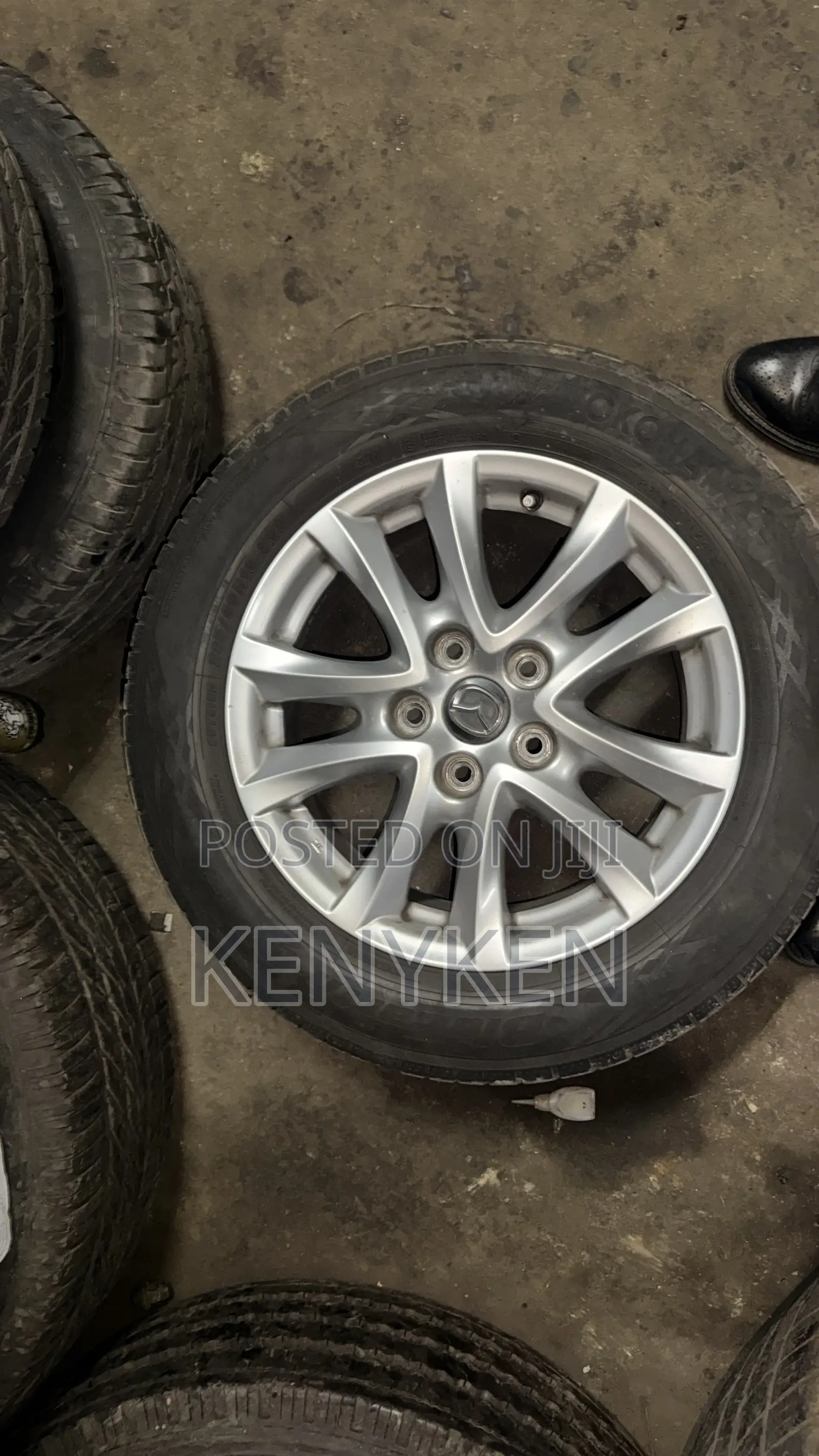 16” Original Axela Rims Set With Tyres