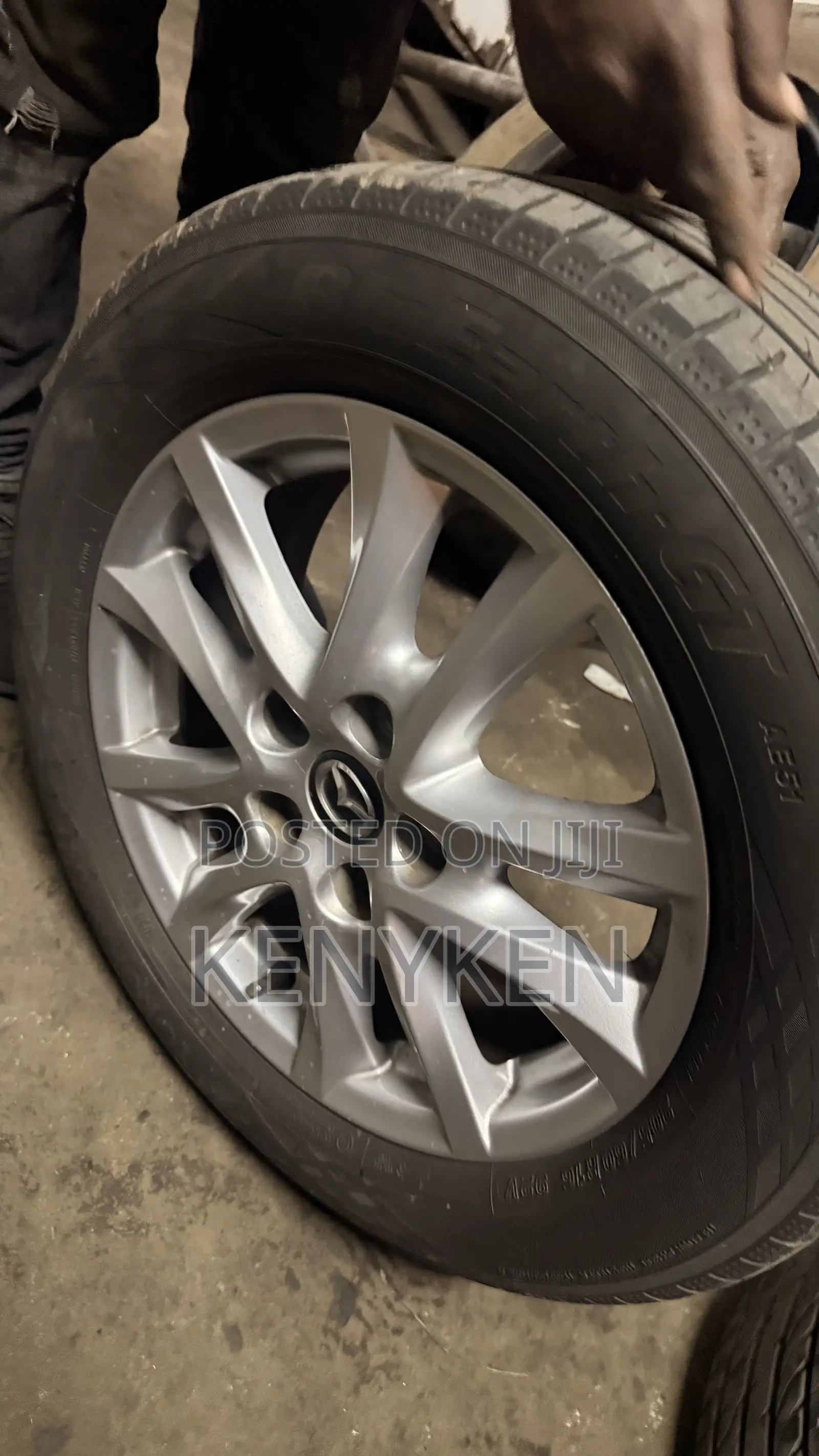 16” Original Axela Rims Set With Tyres