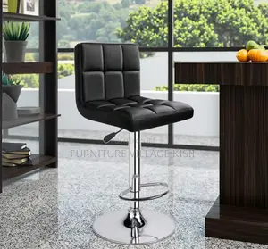 Office Furniture: Adjustable Height Barstool