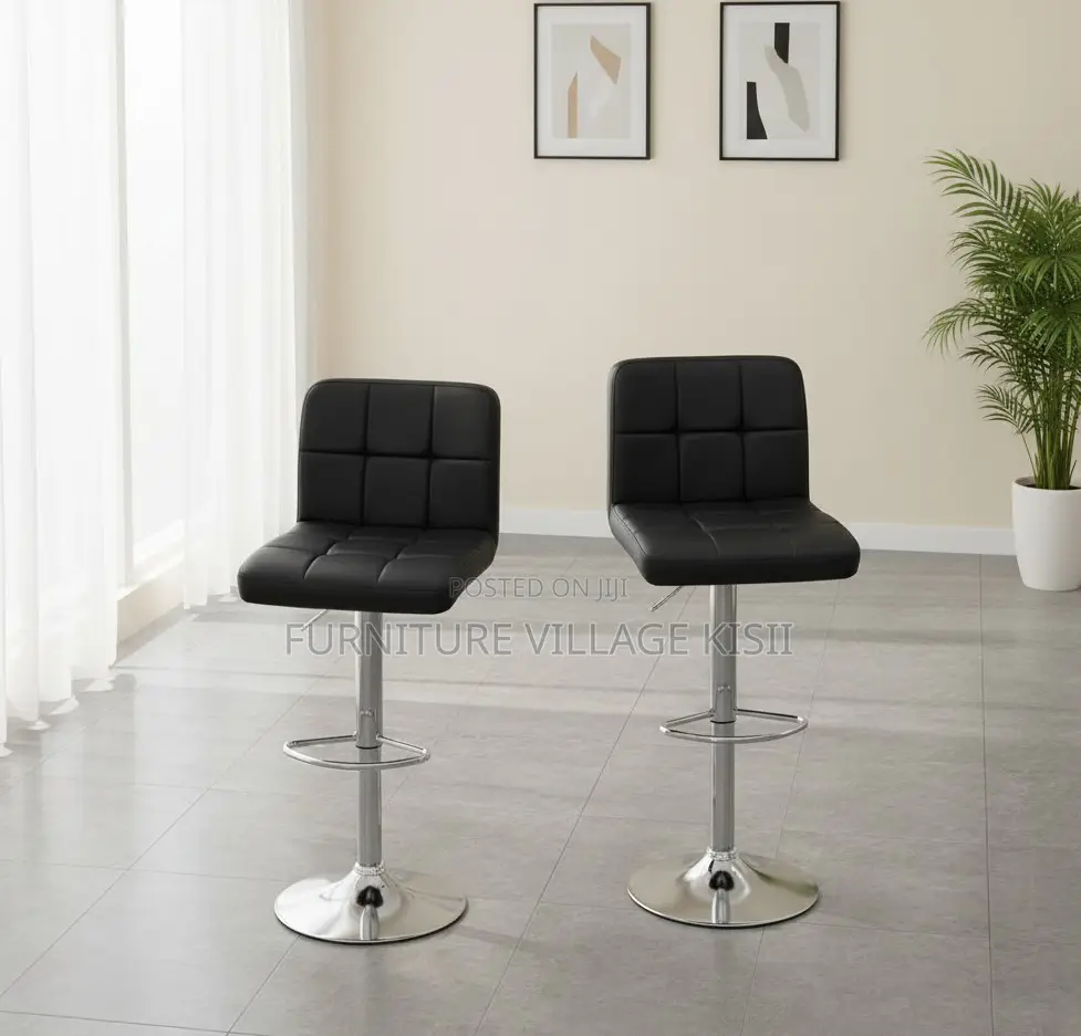 Office Furniture: Adjustable Height Barstool