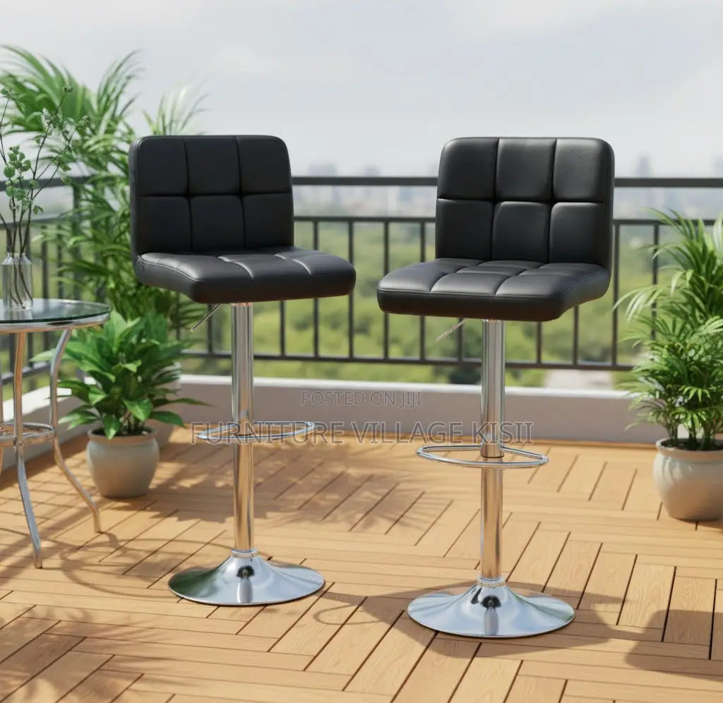 Office Furniture: Adjustable Height Barstool