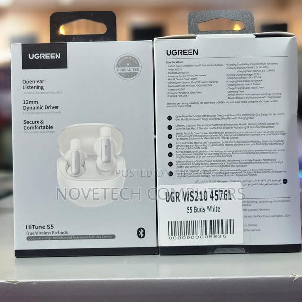 Ugreen Ws210 Hitune S5 True Wireless Earbuds