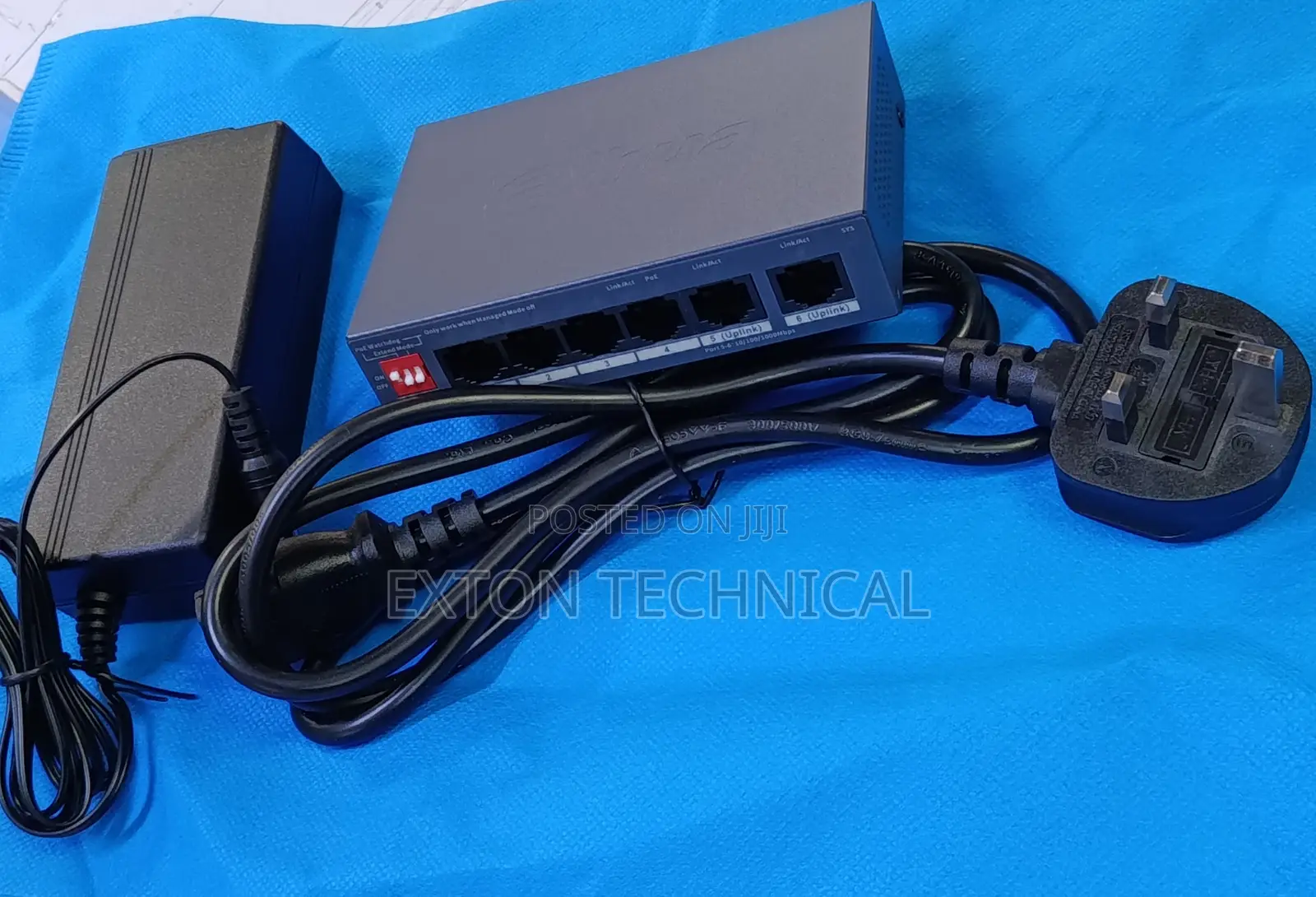 6-Port Cloud Managed Desktop Switch