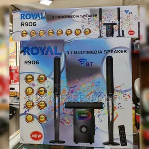 Royal 906 Woofer 3.1 Multimedia Speaker R906