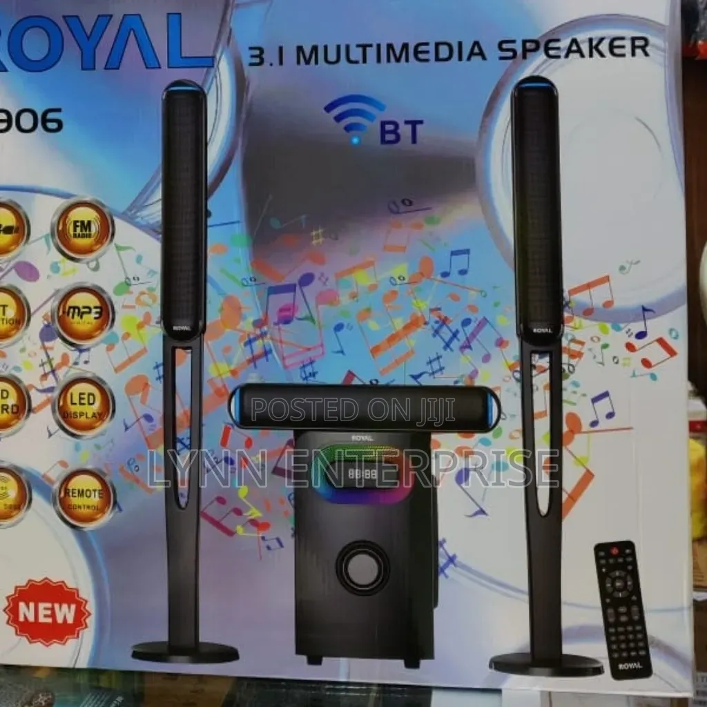 Royal 906 Woofer 3.1 Multimedia Speaker R906