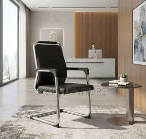 Office Chairs; High Back Leather Chair for Office Visitors