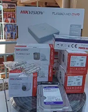 Hikvision 4 Camera Security System Full Package
