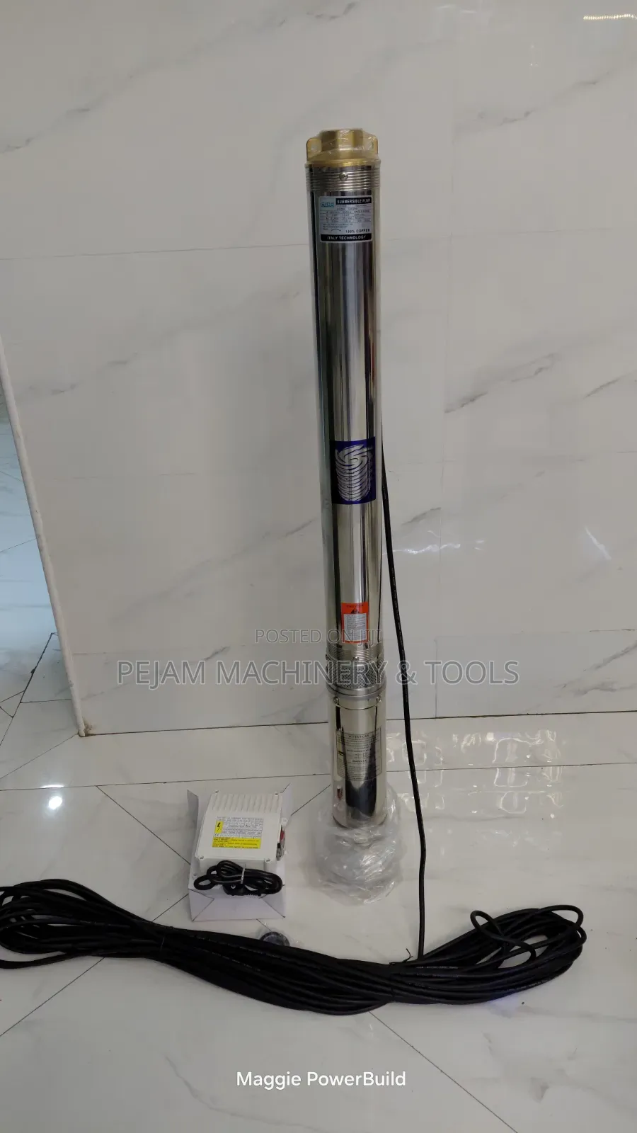 Aico 2hp Deep Well Electric Submersible Pump With Control Box 210m
