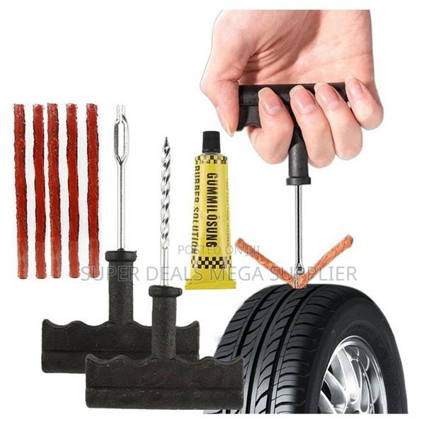Professional Flat Tire Fix Set Tubeless Tire Repair Tool Kits