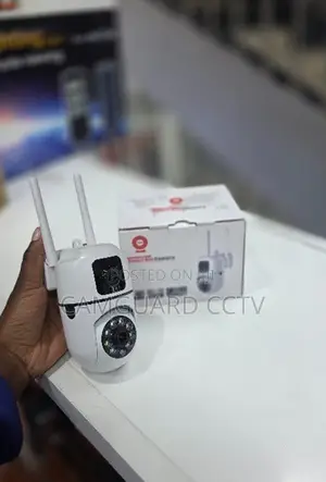 V380 Pro 2 Lens PTZ Outdoor Smart CCTV Camera Wall Mounted