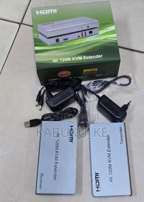 120M HDMI Extender KVM Connection via Cat5e/6 CAT6