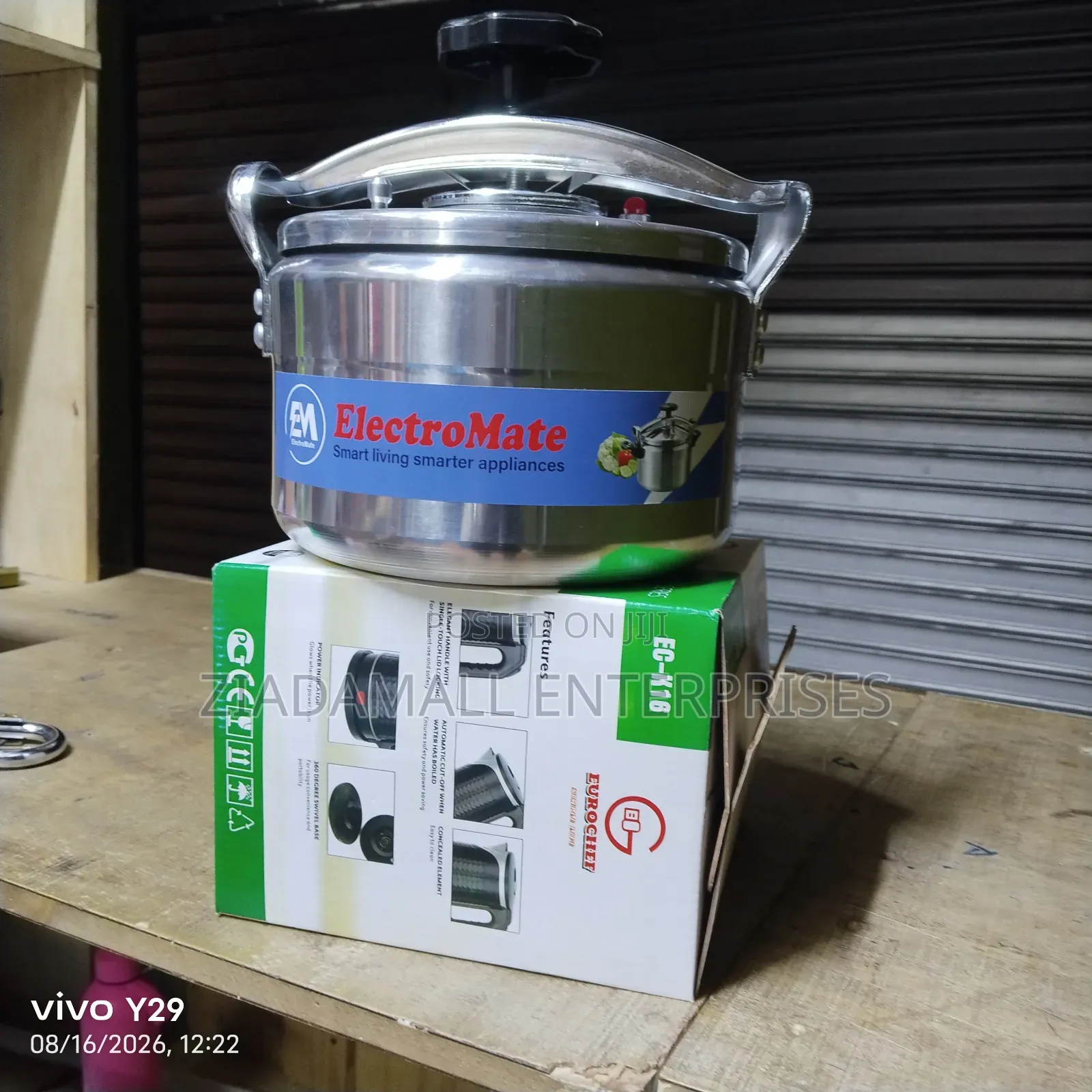 Pay on Delivery 5Litres Manual Pressure Cooker. New